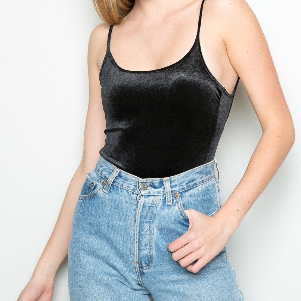 Brandy Melville - Velvet Bodysuit